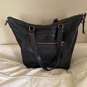 The Sak Black Leather Purse